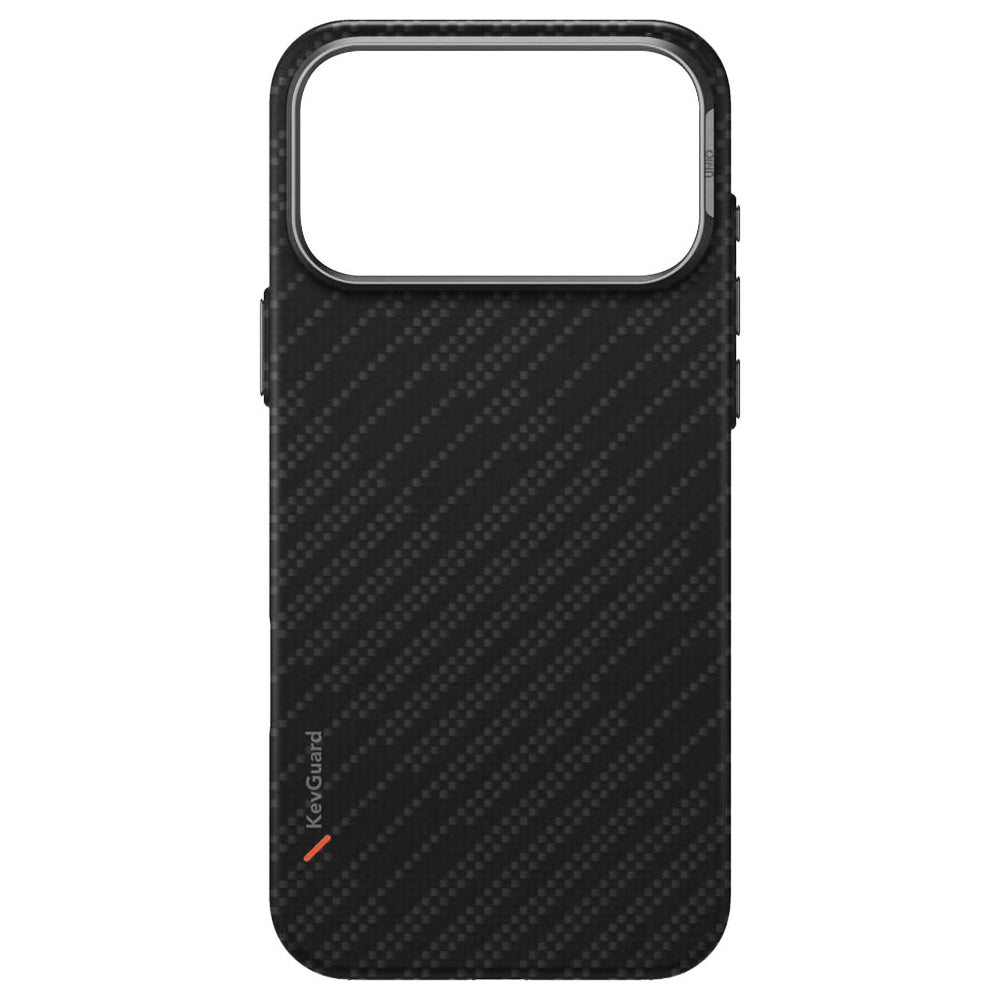 MagSafe hoesje voor Apple iPhone 17 Pro Max, UNIQ, Keva MagClick, Donkergrijs