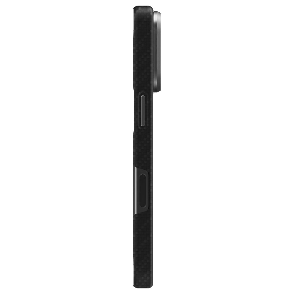 MagSafe hoesje voor Apple iPhone 17 Pro Max, UNIQ, Keva MagClick, Donkergrijs