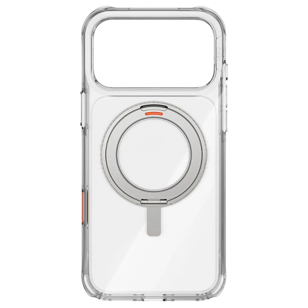 Hoes voor Apple iPhone 17 Pro Max, UNIQ, Swivix, Zilverkleurig