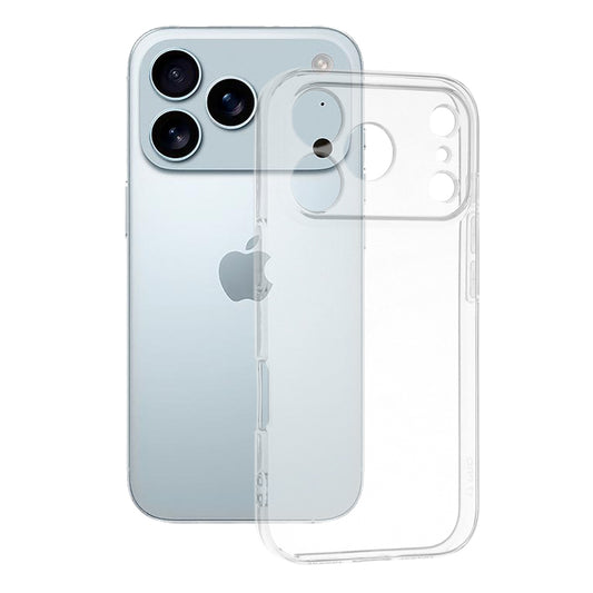 Hoes voor Apple iPhone 17 Pro, Techsuit, Clear, Transparant