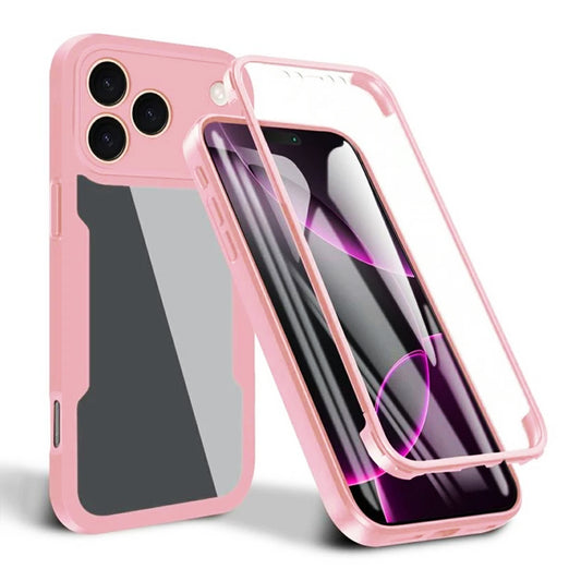 Hoes voor Apple iPhone 17 Pro, Techsuit, ColorVerse 360, Roze