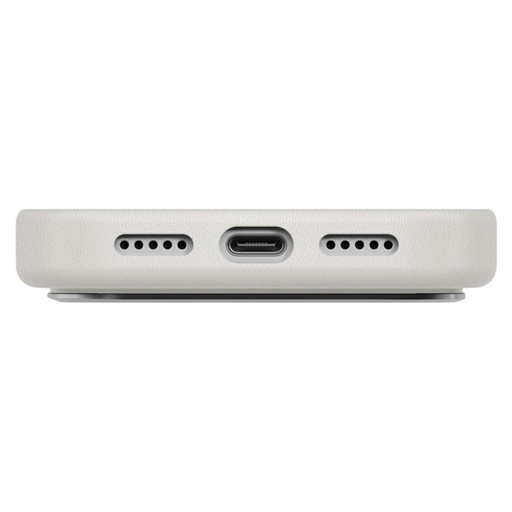 Hoes voor Apple iPhone 17 Pro, UNIQ, Lyden Leatherette, Gri