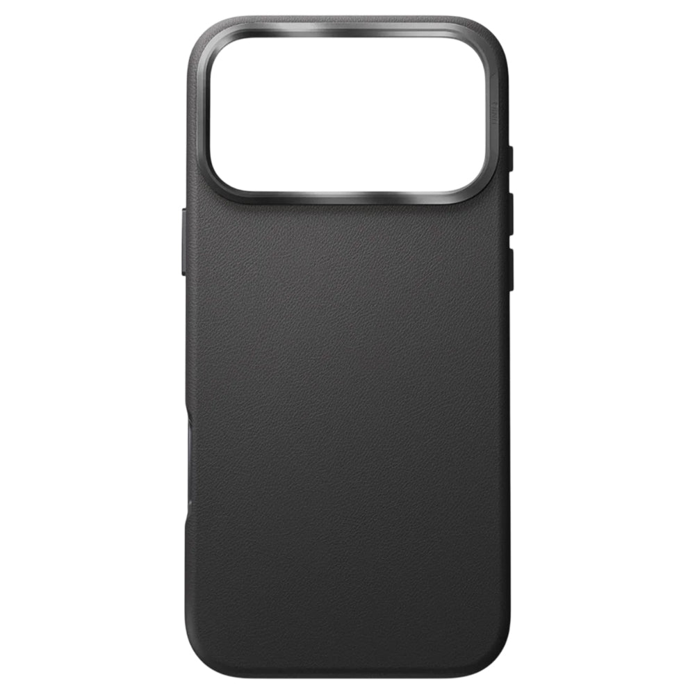 Hoes voor Apple iPhone 17 Pro, UNIQ, Lyden Leatherette, Zwart