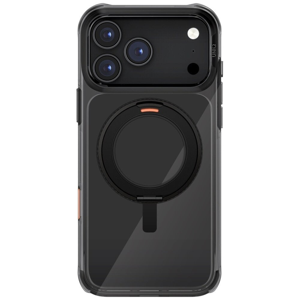 Hoes voor Apple iPhone 17 Pro, UNIQ, Swivix, Zwart