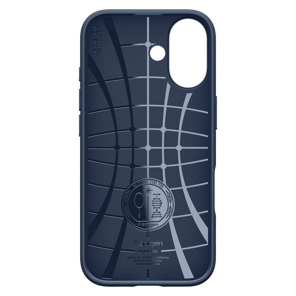 Hoes voor Apple iPhone 17, Spigen, Liquid Air, Marineblauw ACS10370