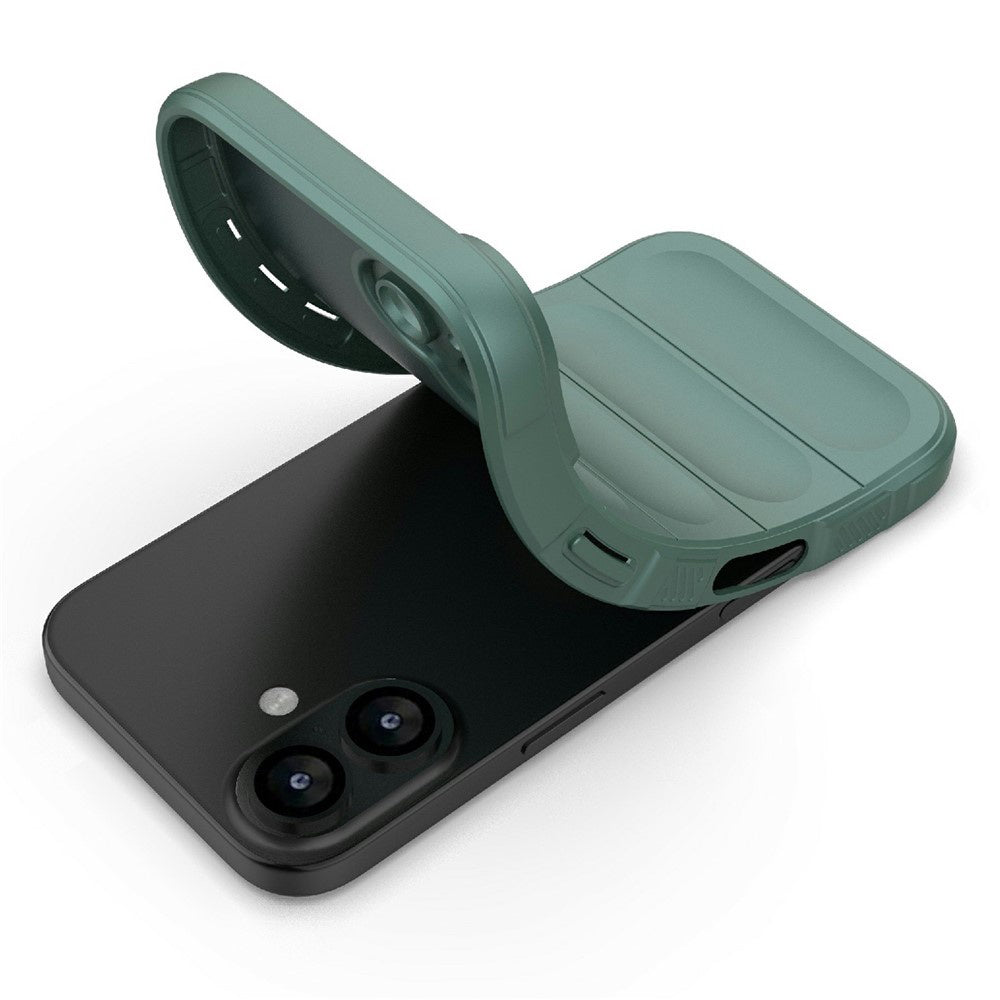 Hoes voor Apple iPhone 17, Techsuit, Magic Shield, Groen