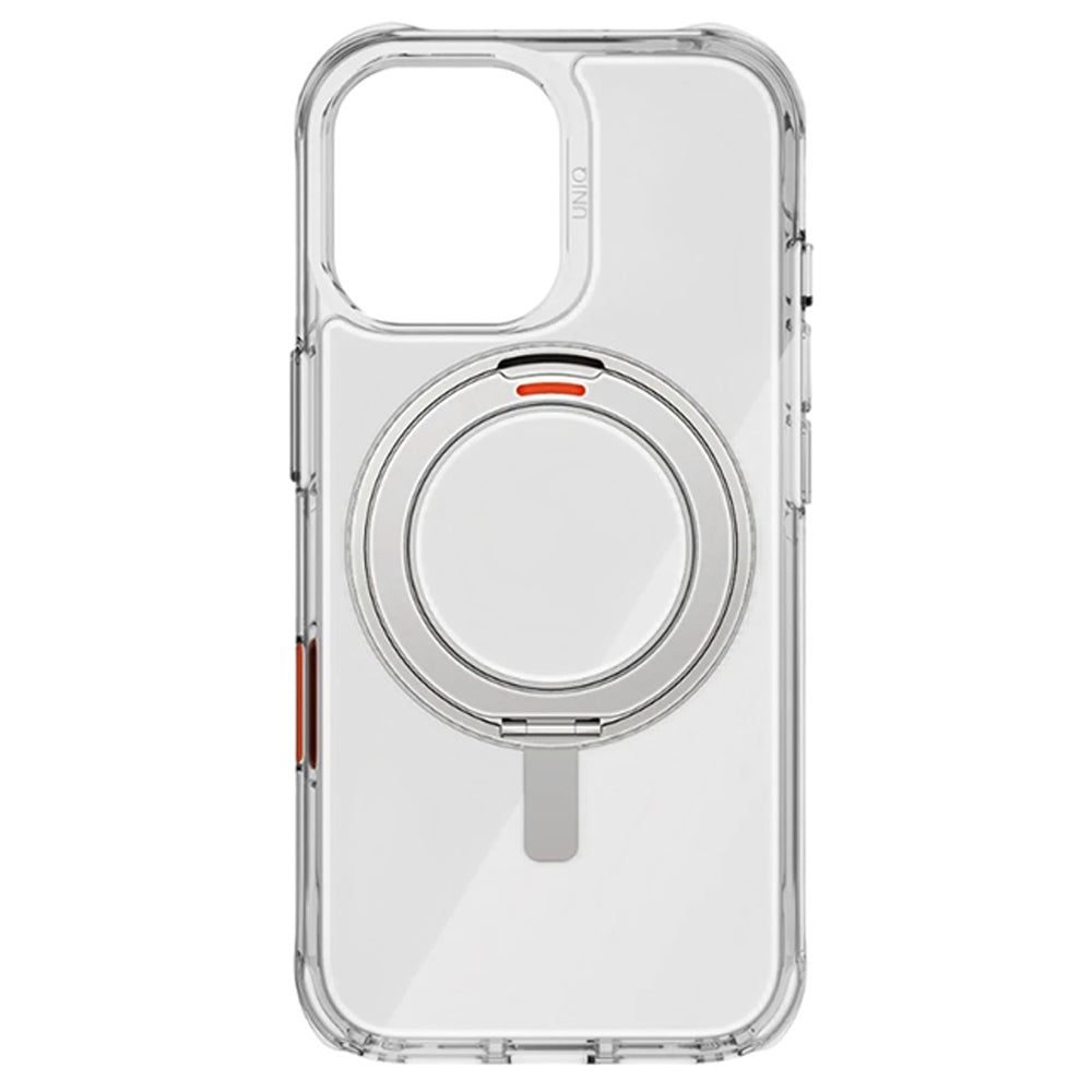 Hoes voor Apple iPhone 17, UNIQ, Swivix, Zilverkleurig