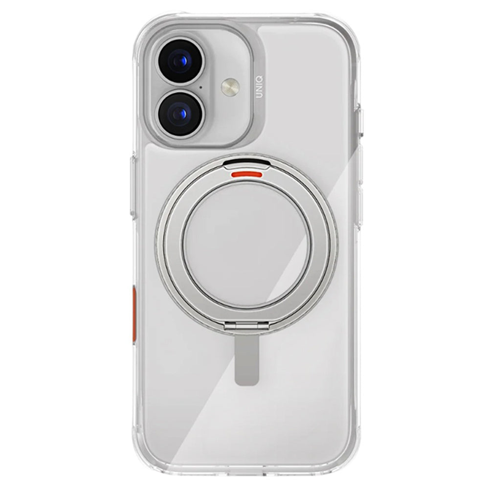 Hoes voor Apple iPhone 17, UNIQ, Swivix, Zilverkleurig
