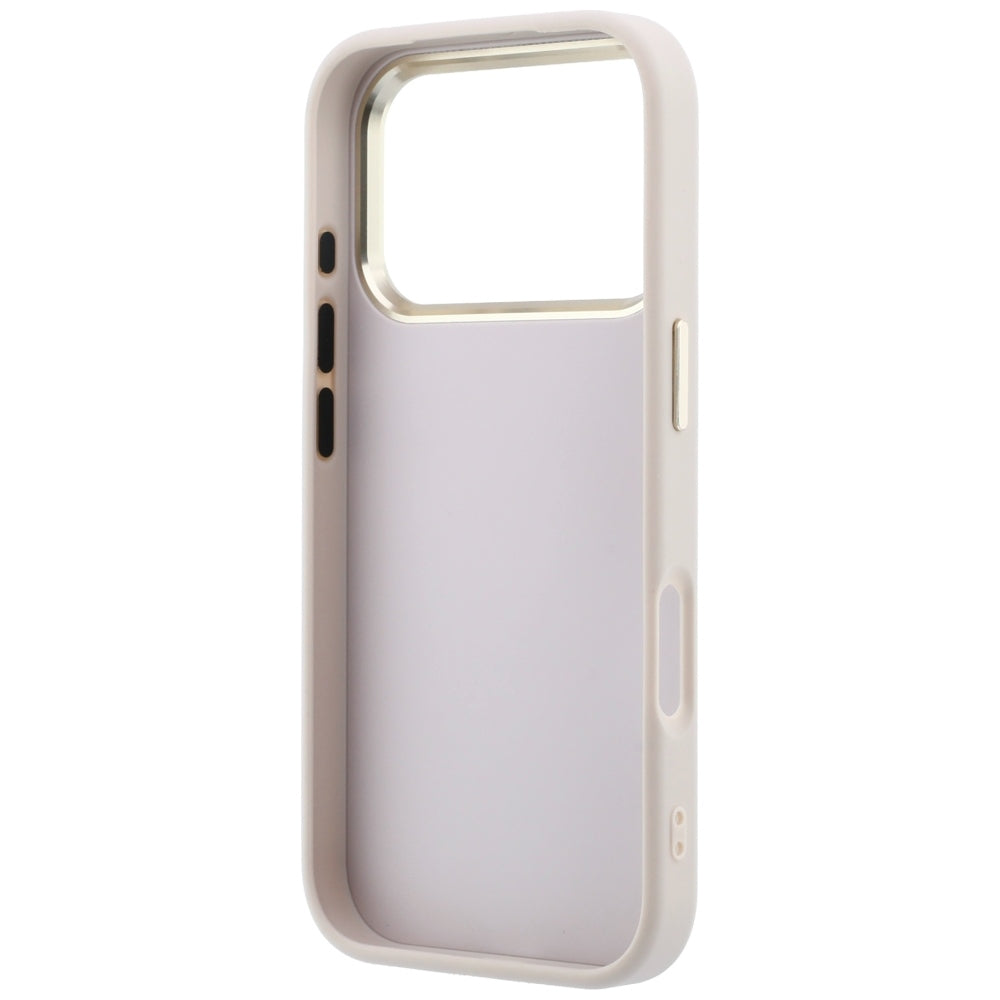 Hoes voor Apple iPhone 18 Pro / 17 Pro, Guess, 4G Big Strass Logo, Roze