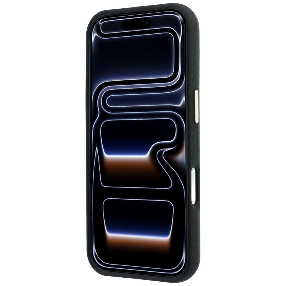 Hoes voor Apple iPhone 18 Pro / 17 Pro, Guess, Smooth Big Strass Logo, Zwart