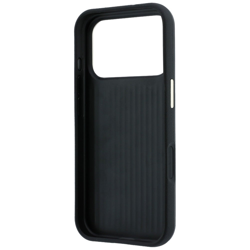 Hoes voor Apple iPhone 18 Pro / 17 Pro, Guess, Smooth Big Strass Logo, Zwart