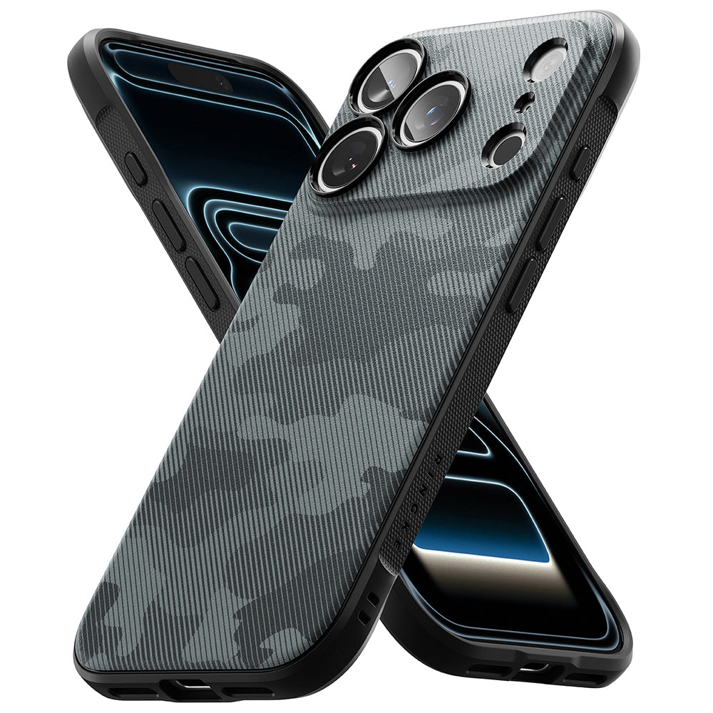 Hoes voor Apple iPhone 18 Pro / 17 Pro, Ringke, Onyx, Camouflage