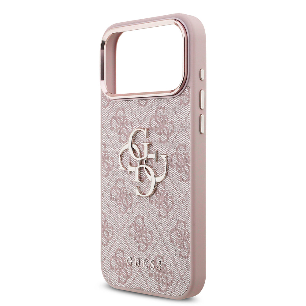 Hoes voor Apple iPhone 18 Pro Max / 17 Pro Max, Guess, 4G Big Classic Logo, Roze