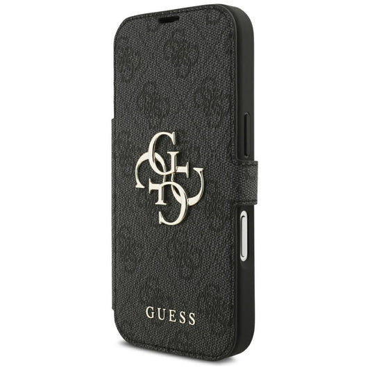Hoes voor Apple iPhone 18 Pro Max / 17 Pro Max, Guess, 4G Metal Logo, Zwart