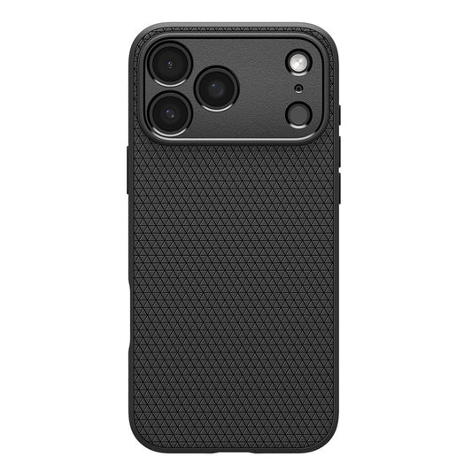 Hoesje voor Apple iPhone 18 Pro Max / 17 Pro Max, Spigen, Liquid Air, Mat Zwart ACS12111
