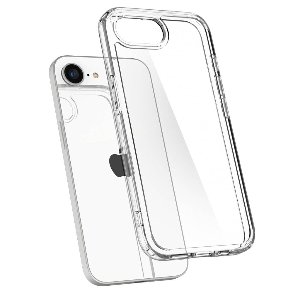 Hoes voor Apple iPhone 17e / 16e, Spigen, Crystal Hybrid, Transparant ACS09160