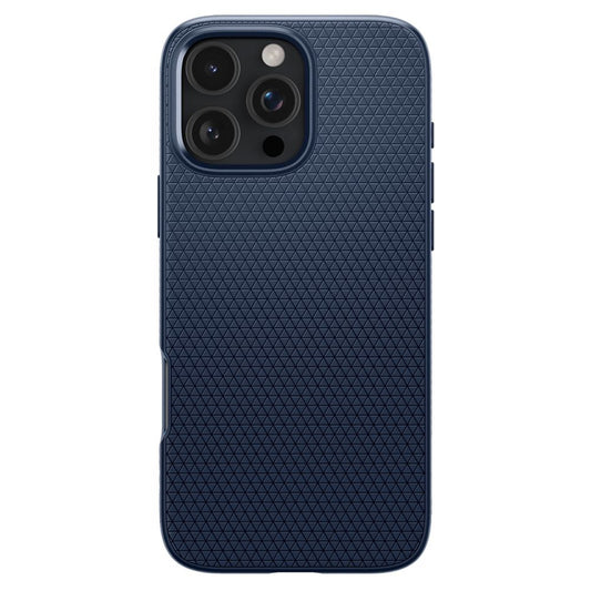 Beschermhoes voor Apple iPhone 16 Pro, Spigen, Liquid Air, blauw ACS08118
