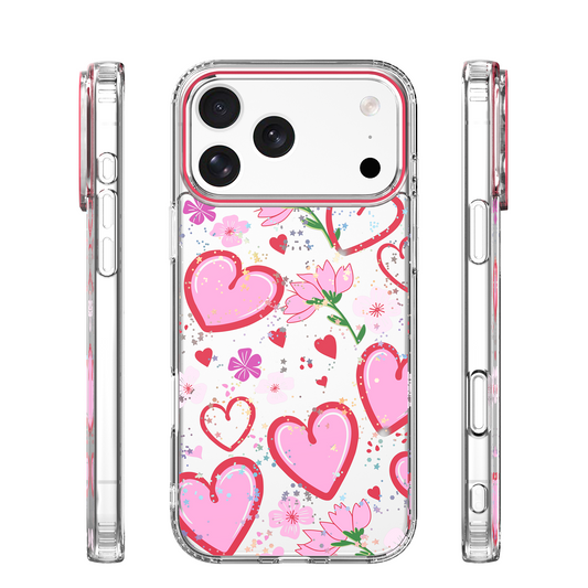 Hoesje voor Apple iPhone 16 Pro Max, OEM, Ultra Trendy Love 1, Multicolor