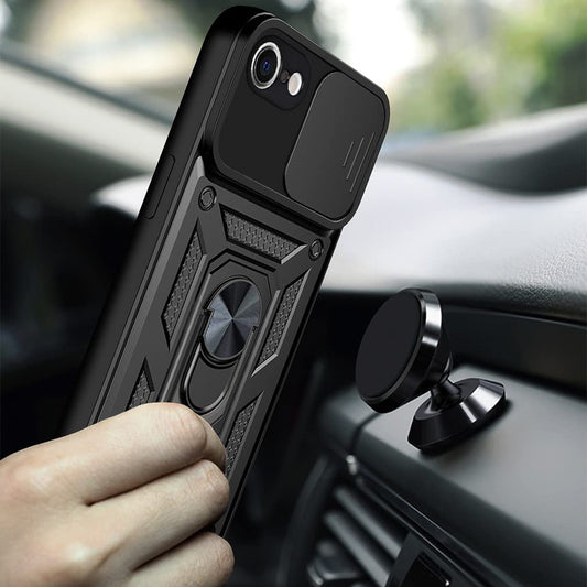 Hoes voor Apple iPhone 6 / 6s, Techsuit, CamShield, Roze