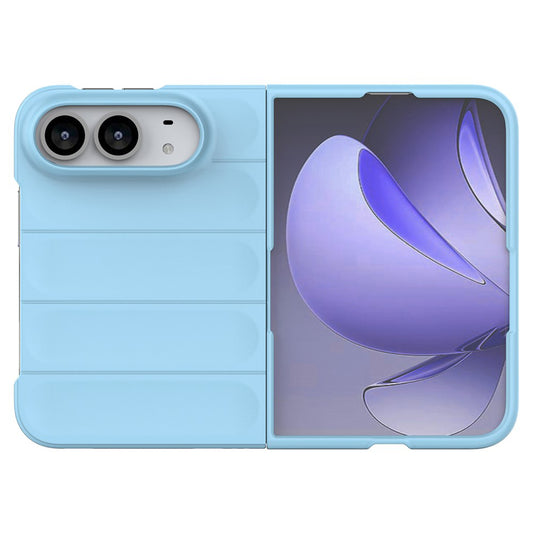 Hoes voor Apple iPhone Duo, Techsuit, Magic Shield, Blauw