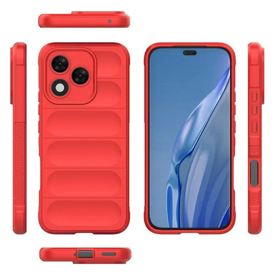 Hoesje voor Honor 400 Lite, Techsuit, Magic Shield, Rood