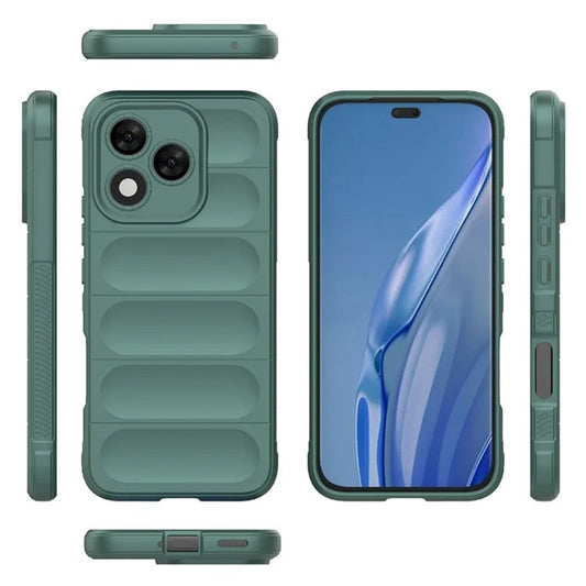 Hoesje voor Honor 400 Lite, Techsuit, Magic Shield, Groen
