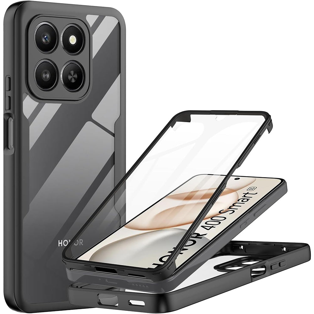 Hoes voor Honor 400 Smart 4G / X7d 4G / 400 Smart 5G, Techsuit, ColorVerse 360, Zwart