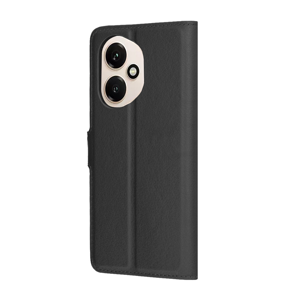 Hoes voor Honor 400, Techsuit, Leather Folio, Zwart