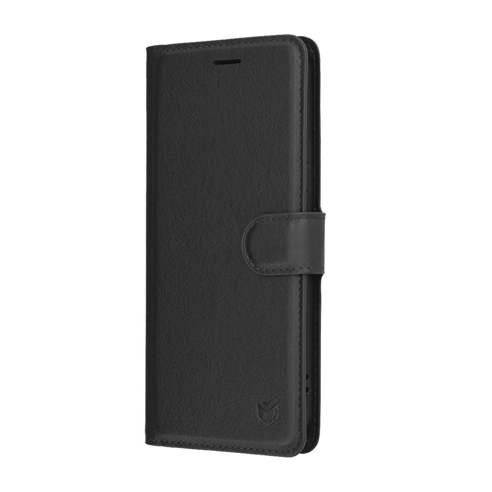 Hoes voor Honor 400, Techsuit, Leather Folio, Zwart