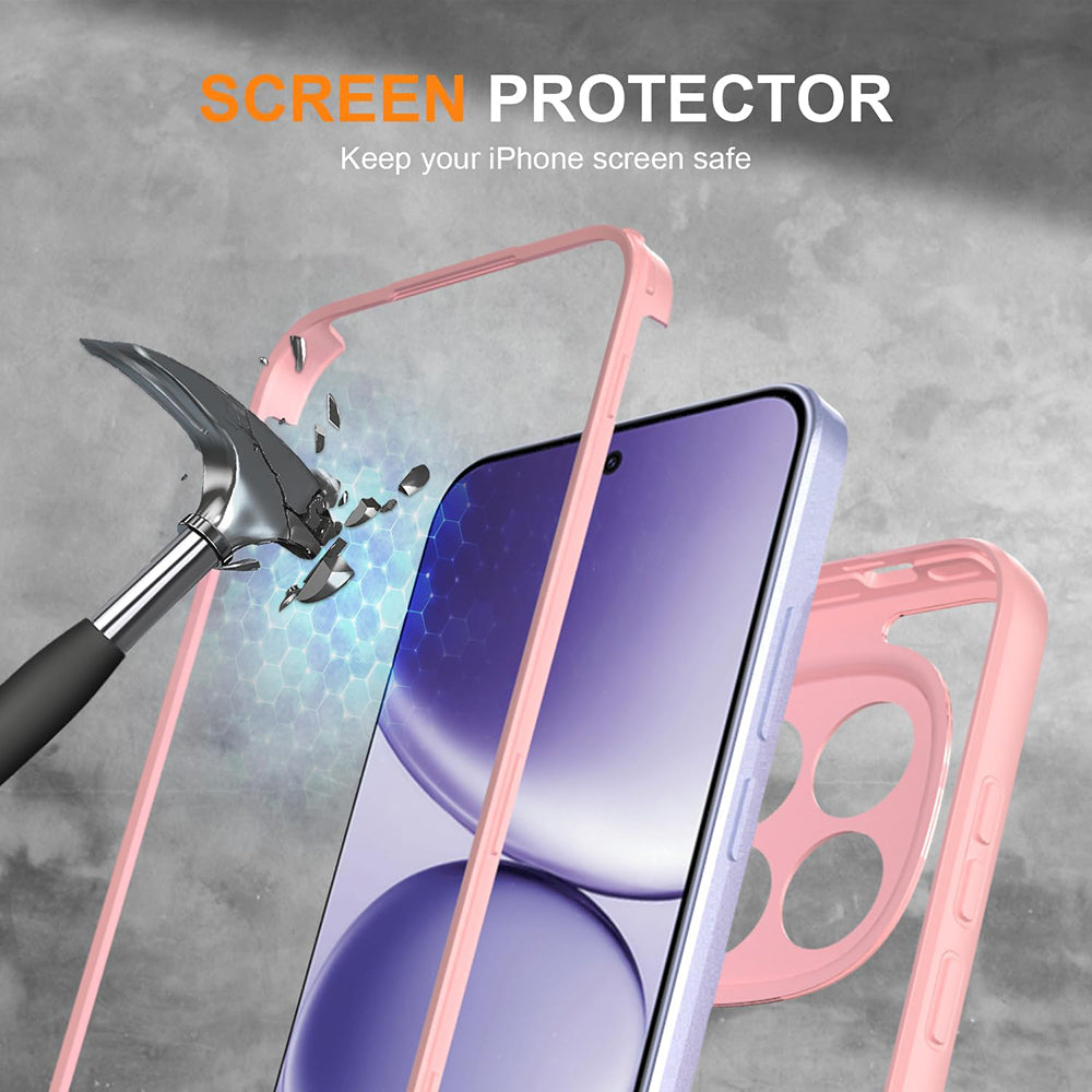 Hoes voor Honor 600 Lite, Techsuit, ColorVerse 360, Roze