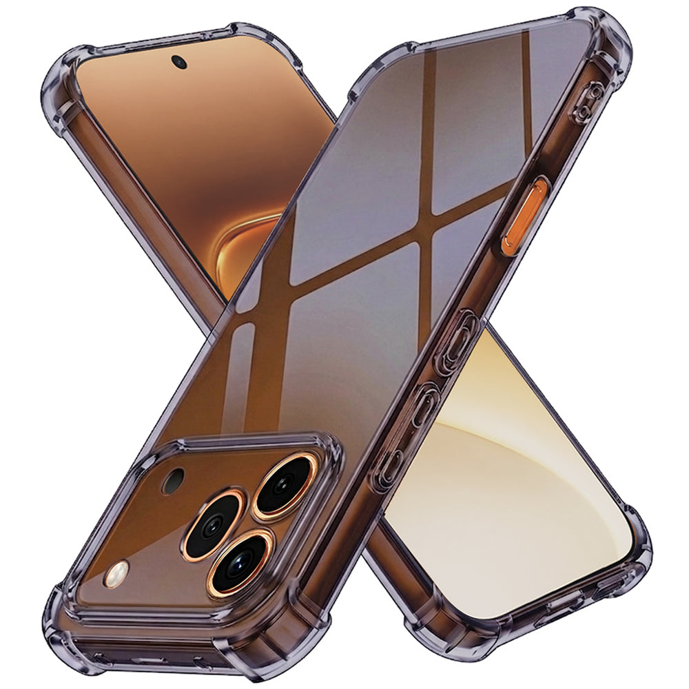 Hoesje voor Honor 600 Pro, Techsuit, Schokbestendig Transparant, Getint
