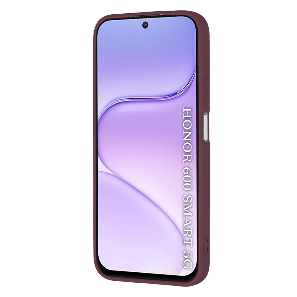 Hoesje voor Honor 600 Smart, Techsuit, SoftFlex, Bordeaux