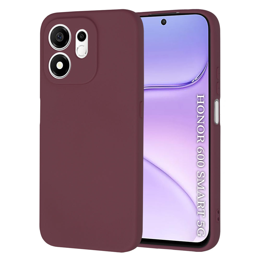 Hoesje voor Honor 600 Smart, Techsuit, SoftFlex, Bordeaux