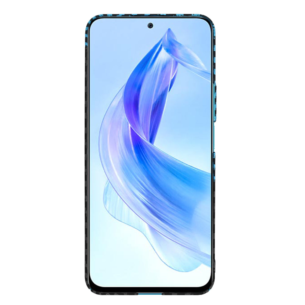 Hoes voor Honor 90 Lite, Techsuit, Carbonite FiberShell, Zwart Blauw