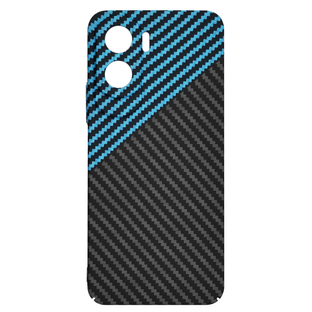 Hoes voor Honor 90 Lite, Techsuit, Carbonite FiberShell, Zwart Blauw