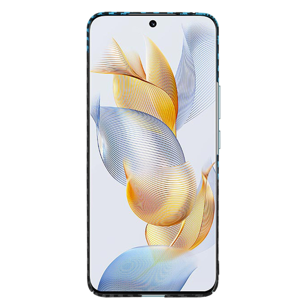 Hoes voor Honor 90, Techsuit, Carbonite FiberShell, Zwart Blauw