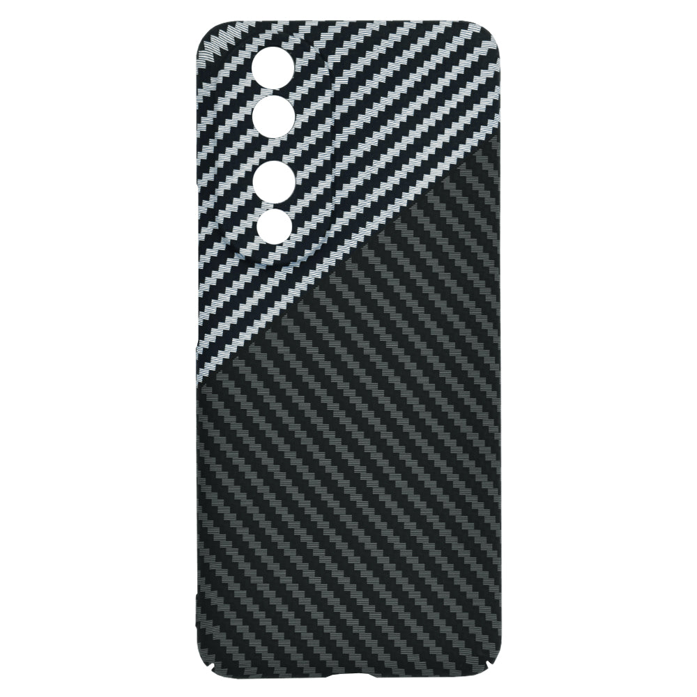 Hoes voor Honor 90, Techsuit, Carbonite FiberShell, Zwart Grijs