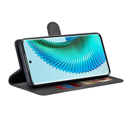 Hoes voor Honor Magic6 Lite, Techsuit, Diary Book, Zwart