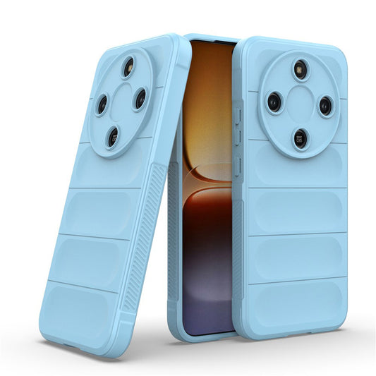 Hoes voor Honor Magic8 Lite, Techsuit, Magic Shield, Blauw