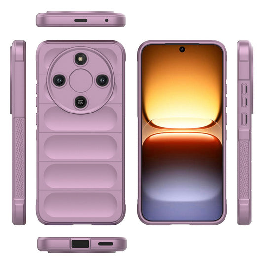 Hoes voor Honor Magic8 Lite, Techsuit, Magic Shield, Paars