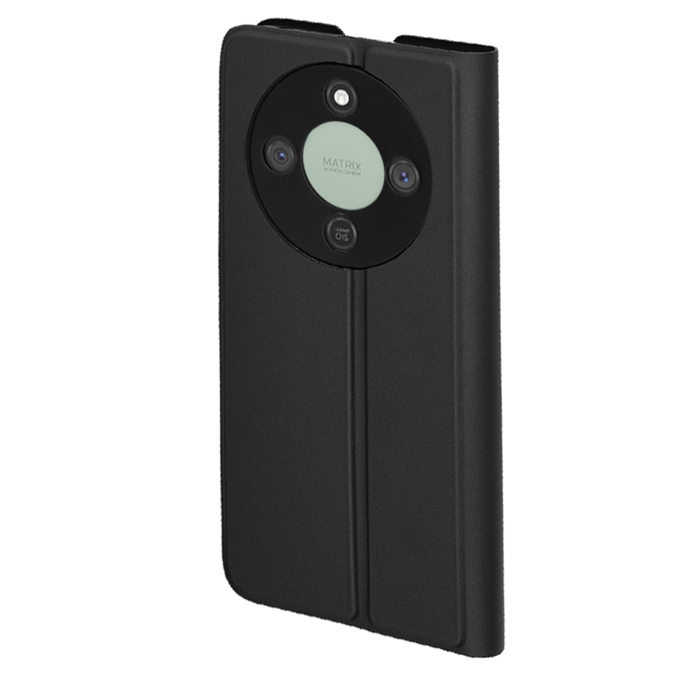Hoes voor Honor Magic8 Lite, Techsuit, Magskin Book, Zwart