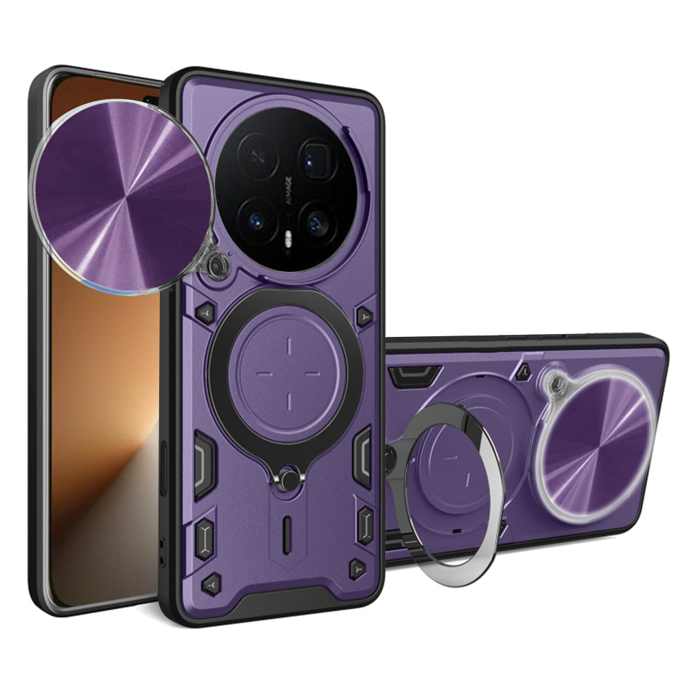 Hoes voor Honor Magic8 Pro, Techsuit, CamGuard Pro, Paars