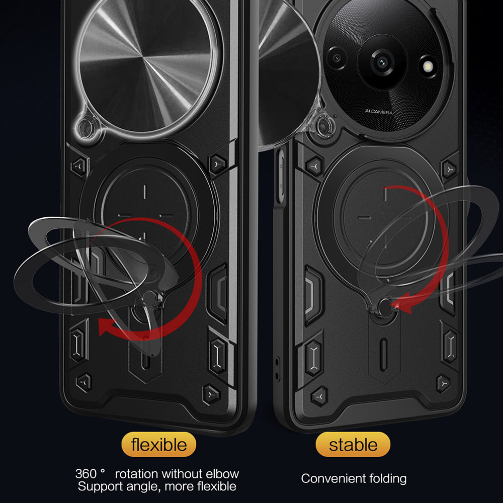 Hoes voor Honor Magic8 Pro, Techsuit, CamGuard Pro, Paars