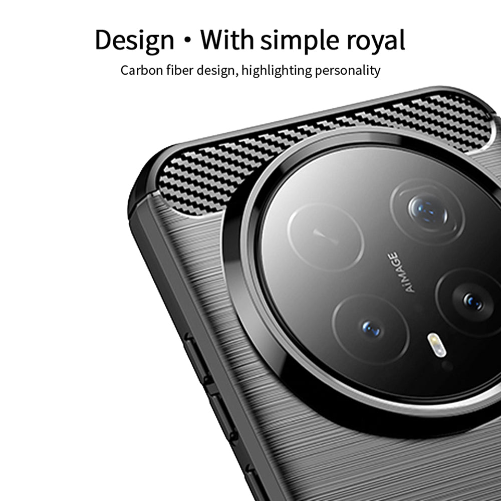 Hoes voor Honor Magic8 Pro, Techsuit, Carbon, Zwart