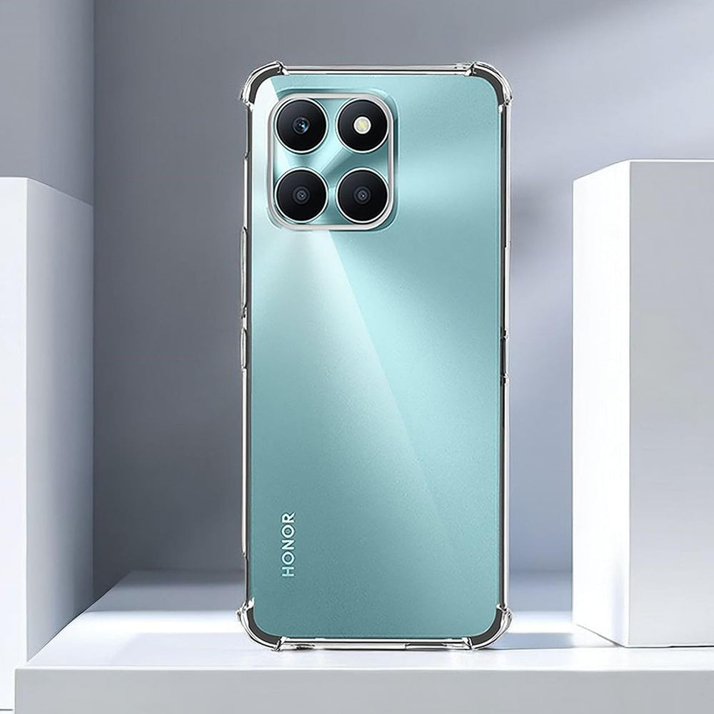 Hoes voor Honor X6a, Techsuit, Schokbestendig Clear, Transparant