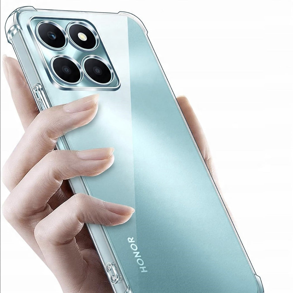 Hoes voor Honor X6c, Techsuit, Schokbestendig Helder, Transparant