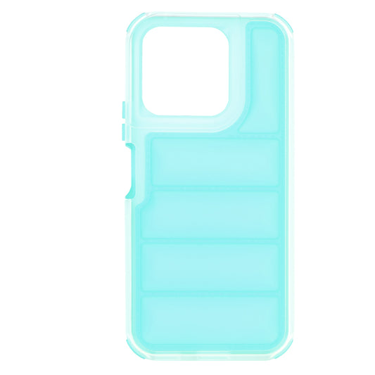 Hoes voor Honor X8b, Techsuit, Wave Shield, Turkoois