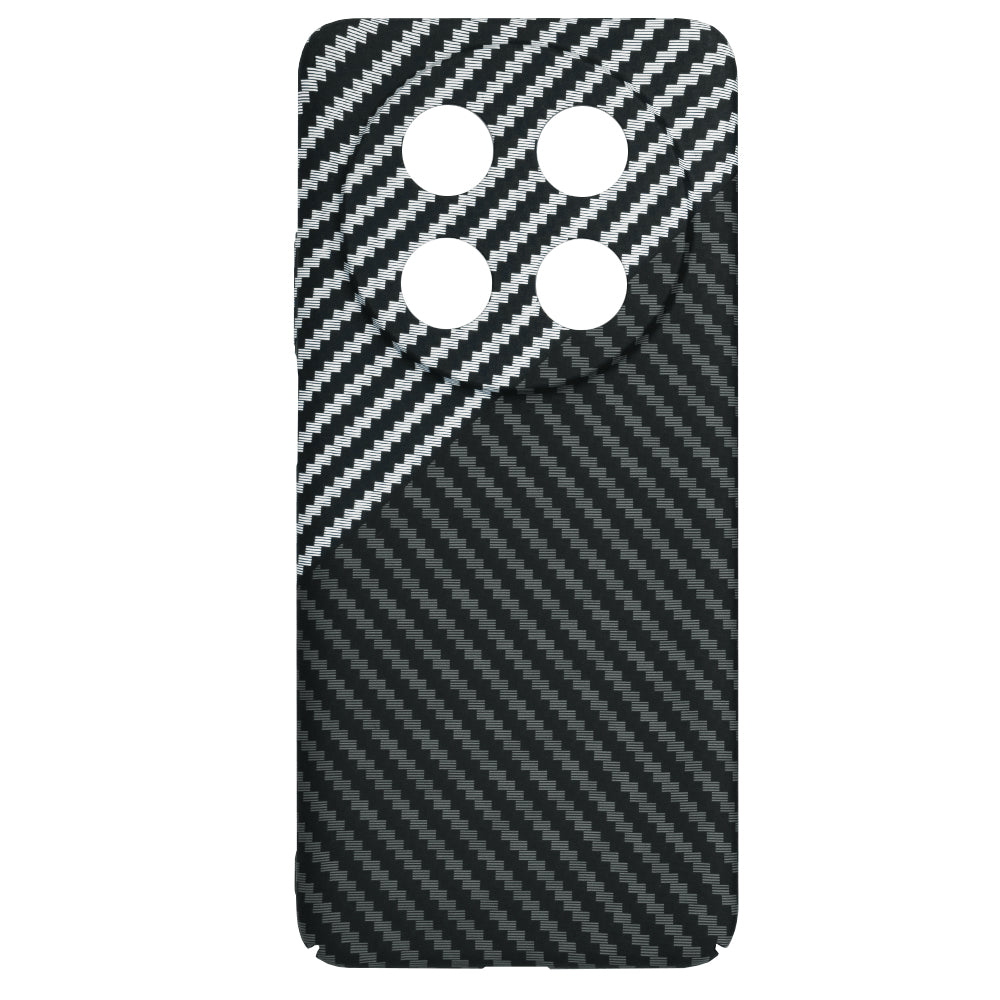 Hoes voor Huawei nova 13i / nova 12i, Techsuit, Carbonite FiberShell, Zwart Grijs