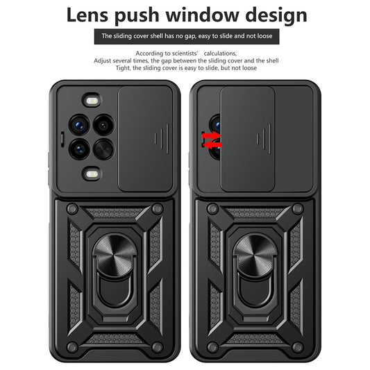 Hoes voor Huawei nova 14 Pro, Techsuit, CamShield, Zwart