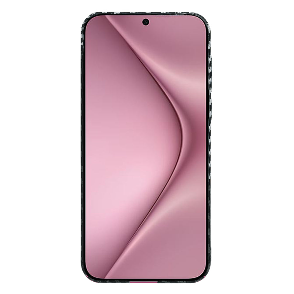 Hoes voor Huawei Pura 70, Techsuit, Carbonite FiberShell, Zwart Grijs